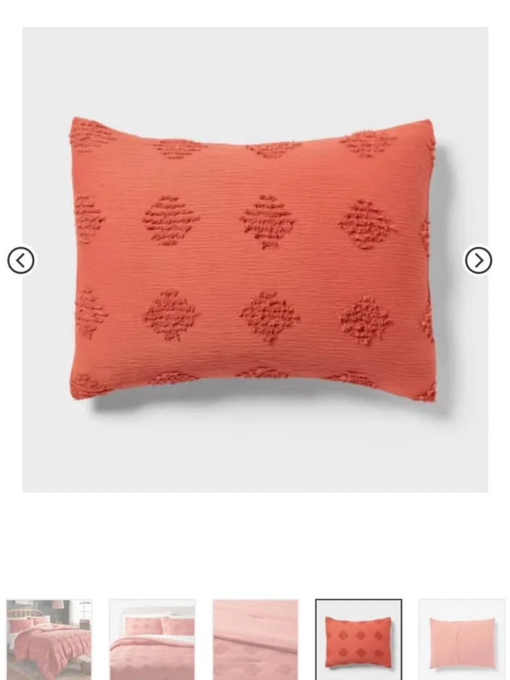 Tufted Diamond Crinkle Comforter and Sham Set - Threshold - King